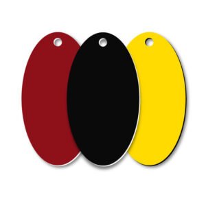 Oval Plastic Tags