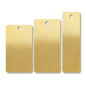 Blank Brass Tags