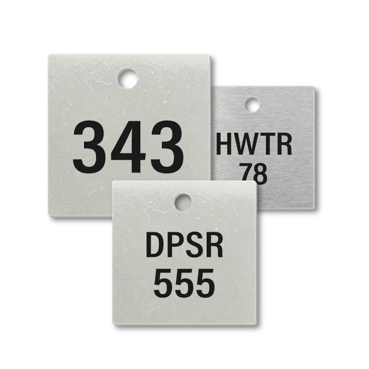 Engraved Stainless Steel Tags