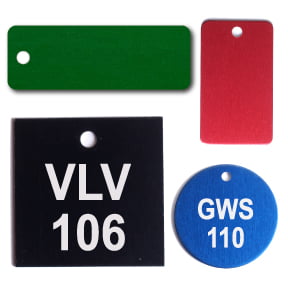 aluminum anodizing of tags and plates