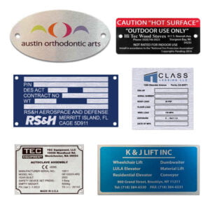 nameplates