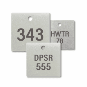 Engraved Stainless Steel Tags